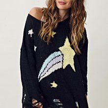 WILDFOX 台北ShopSmart直營店 SHOOTING STAR SWEATER 流星寬鬆毛衣