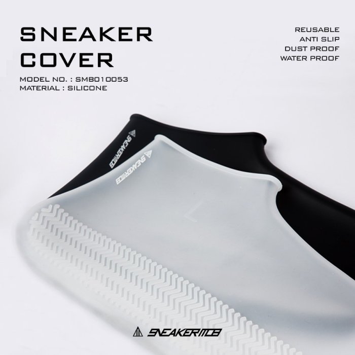 【高冠國際】SNEAKER MOB SNEAKER COVER 防水鞋套/ 雨鞋套 止滑 雨鞋  防水 彈性