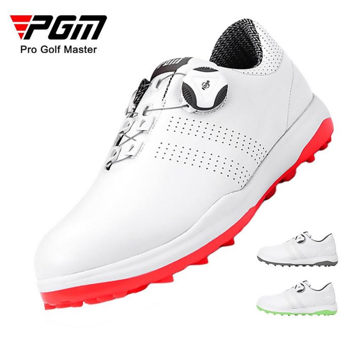 【PGM】高爾夫球鞋女士防水鞋子旋轉鞋帶golf球鞋防側滑XZ165 HYUEF