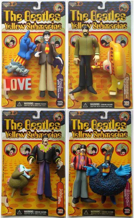 Mcfarlane 麥法蘭~The Beatles Yellow Submarine 披頭四黃色潛水艇P1+P2+特別版