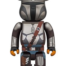 【日貨代購CITY】BE@RBRICK MANDALORIAN 1000% 星際大戰 庫柏力克 熊 曼達洛人 公仔