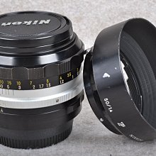 【台中品光攝影】NIKON Non-AI 50mm F1.4 標準定焦 大光圈人像 手動 FH#57700J