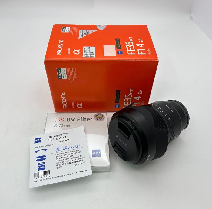 【一番3C】Sony FE 35mm F1.4 ZA 大光圈 超廣角定焦鏡 Zeiss T* 蔡司鏡頭 原廠盒裝 E接環