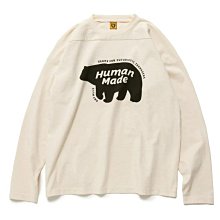 【日貨代購CITY】2022AW HUMAN MADE BMX SHIRT 1 米色 北極熊 長T 現貨