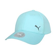 南◇2021 10月 PUMA CORE CAP 基本款 LOGO 02126942 水藍色 小豹 休閒中性 鴨舌帽