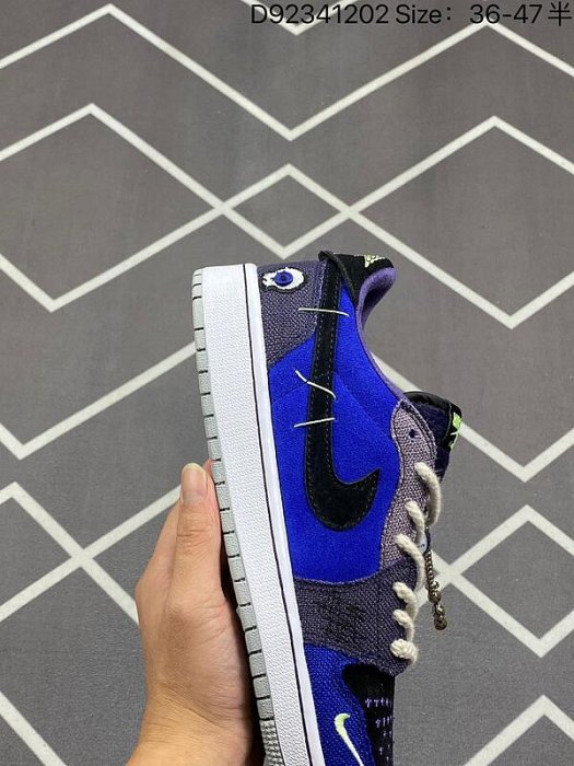 Zion Williamson x Air Jordan 1 retro low og ”voodoo“巫毒娃娃 籃球鞋