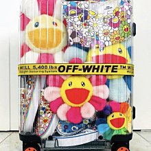 注目跨界聯乘大作 Off-White x RIMOWA 限量系列第二回 預定到了 黑 現貨