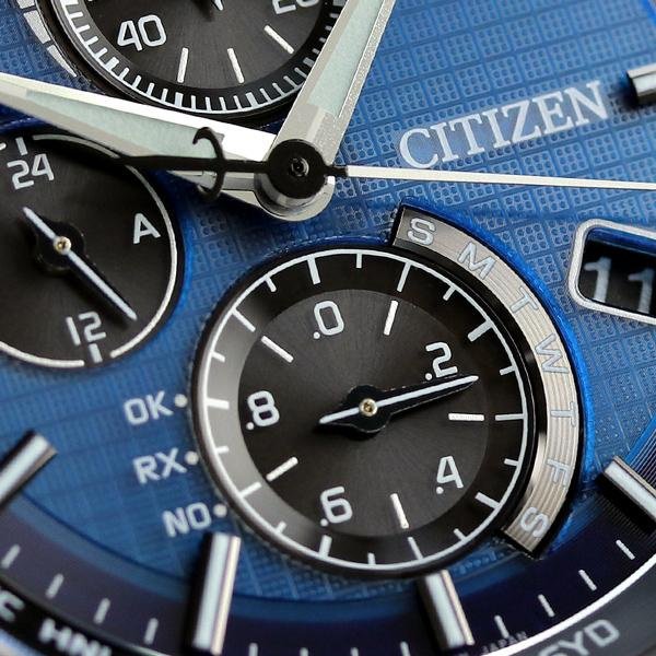 預購 CITIZEN AT8040-57L 星辰錶 41.5mm ATTESA 電波 藍色面盤 鈦金屬錶帶 男錶