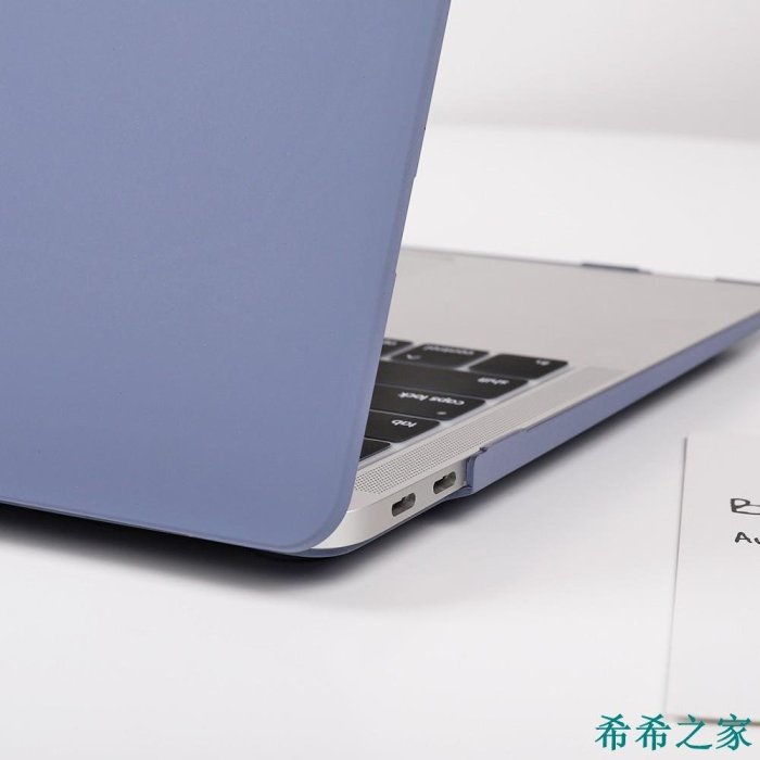 【熱賣精選】蘋果 MacBook Air 13 11 Pro 15 16 薰衣草灰 磨砂殼 筆電殼 奶油殼 鏤空設計 黑