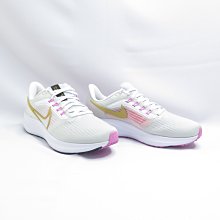 NIKE WMNS AIR ZOOM PEGASUS 39 女 慢跑鞋 DH4072104 灰x金【iSport】