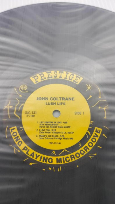 1984美版 John Coltrane Lush Life 爵士黑膠