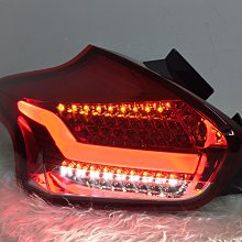 【小鳥的店】福特 2016-17 FOCUS MK3.5  LED 後燈 尾燈 導光 光條 光柱 導光尾燈