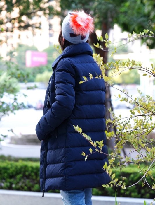 Moncler GERBOISE Down Jacket 羽絨中長版外套深藍現貨| Yahoo奇摩拍賣