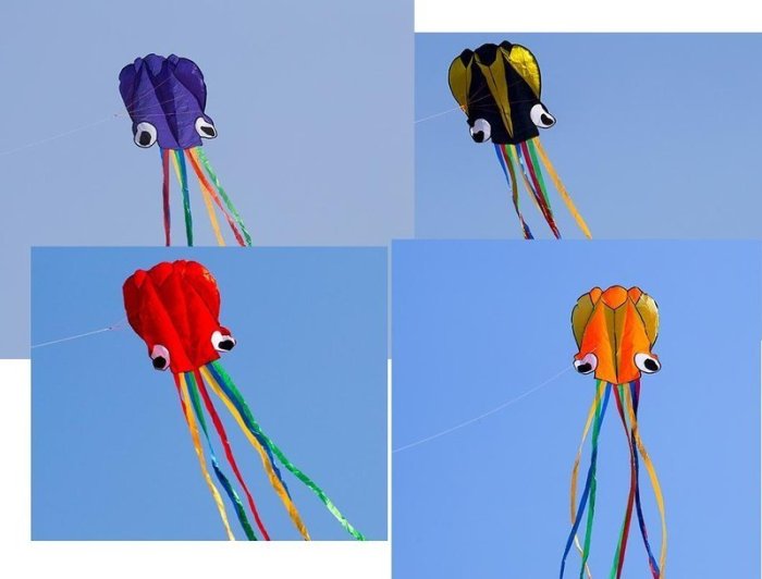 玄舖子-軟體風箏 4米章魚風箏