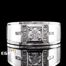【永久流當品】天然鑽石 GIA E/SI2 3EX 0.31CT 鑽石戒指 CDK5138