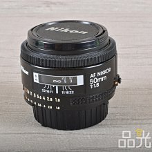 【台中品光數位】Nikon AF 50mm F1.8 大光圈 人像 定焦 #125050