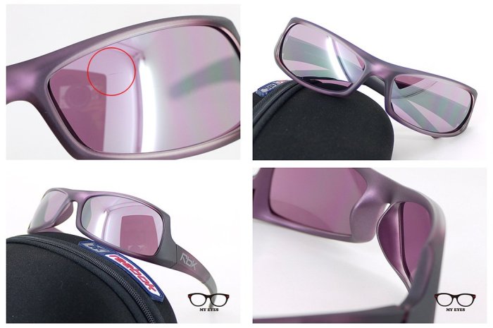 【My Eyes 瞳言瞳語】Reebok 德國品牌 太陽眼鏡  板料材質 騎車 跑步 登山(B2060)