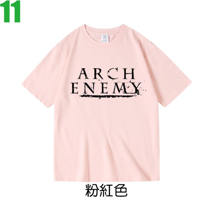 Arch Enemy【罪惡之神】短袖死亡金屬搖滾樂團T恤(共5種顏色可供選購) 新款上市購買多件多優惠!【賣場四】