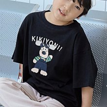 S~XL ♥上衣(BLACK) NICE TO MEET YOU-2 24夏季 NIM240423-157『韓爸有衣正韓國童裝』~預購