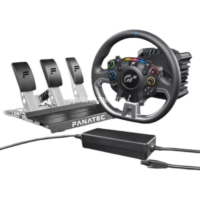 【熱賣精選】現貨FANATEC Gran Turismo DD Pro賽車模擬器直驅方向盤PS5 ddpro遊戲支架 方