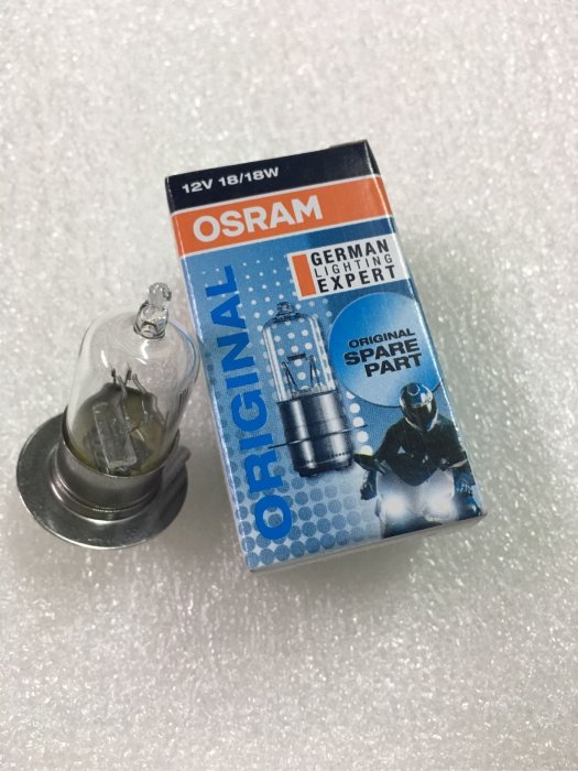【JUST醬家】OSRAM 小盤燈泡 12V 18W