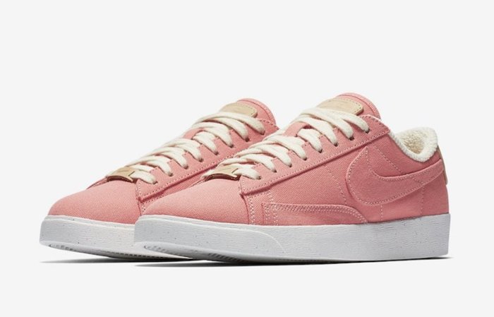 【海外限定】Nike WMNS Blazer Low Plant Color 滑板鞋 米白 粉 網美 女生尺寸