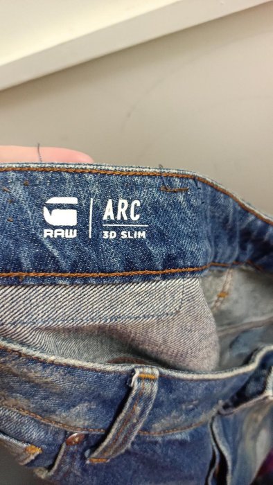 二手 G-STAR RAW ARC 3D SLIM 牛仔褲 尺碼W31