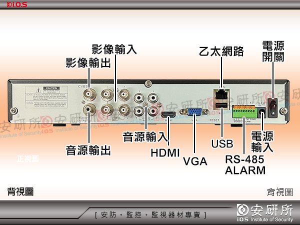 4路 DVR 台灣製造 AHD TVI 5MP 5百萬 H.265 DVR NVR 適 1080P 攝影機 監視器 另 8路 16路 聯詠晶片 含稅