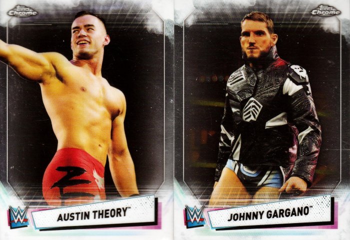 【JB5-0055】WWF 精選卡6張 如圖 2021 TOPPS CHROME