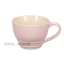 【易油網】【缺貨】Le Creuset 陶瓷卡布奇諾杯 400ml 咖啡杯 雪紡粉 91007240401000