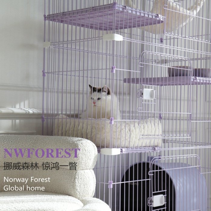 STORY|挪威森林貓籠超大自由空間三層家用室內兩雙層貓*特價