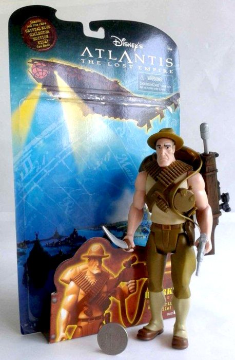 MATTEL 美泰兒 ~ Disney 失落的帝國 ATLANTIS : THE LOST EMPIRE - 洛克 ROURKE