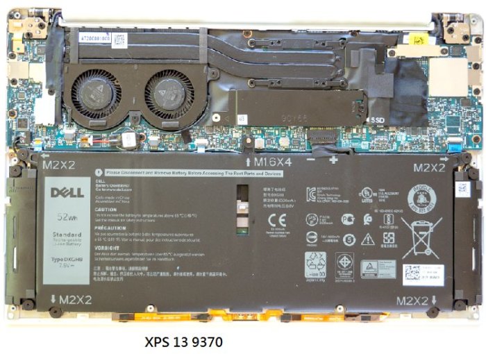 原廠 DXGH8 戴爾 電池 Dell XPS13 9370 9380 7390 0H754V 台北現場拆換10分鐘