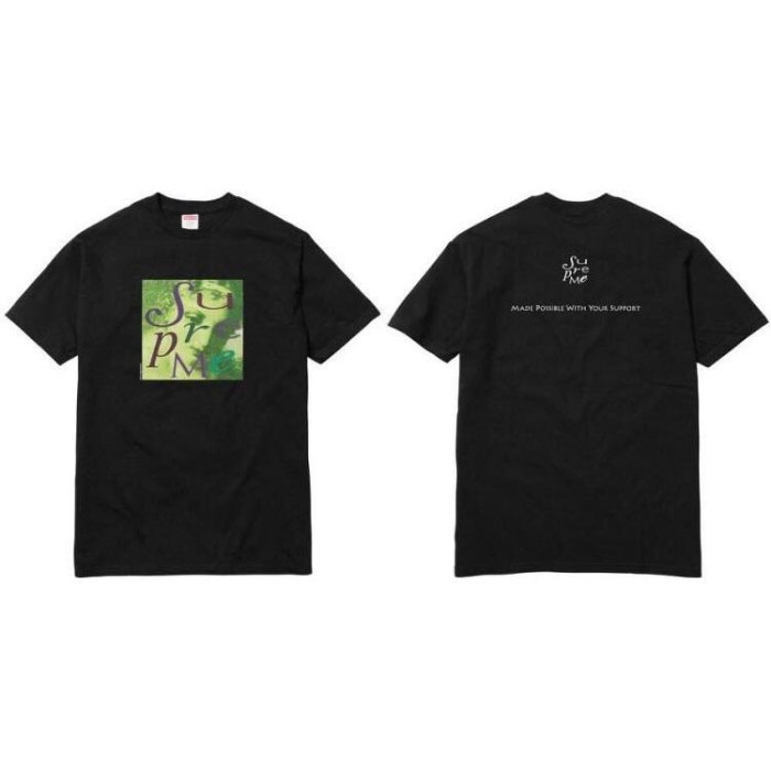 Supreme Venus tee 黑色logo 短T 17AW | Yahoo奇摩拍賣