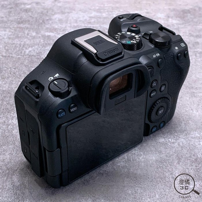 『澄橘』Canon EOS R6 Mark II 公司貨 Body 機身 二手 快門數1xxx 黑 二手 A65783