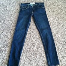 HCO 現貨 Hollister Laguna Skinny 女 海鷗 超顯瘦 原色 丹寧 窄管 牛仔褲