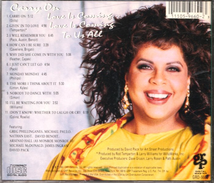 佩蒂奧斯汀Patti Austin / Carry On | Yahoo奇摩拍賣