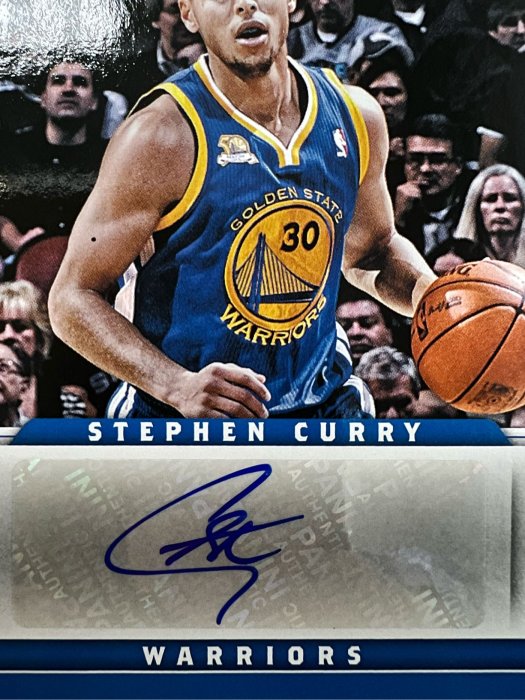 售出欣賞 Stephen Curry Masterful Marks 簽名卡 貼簽 /99