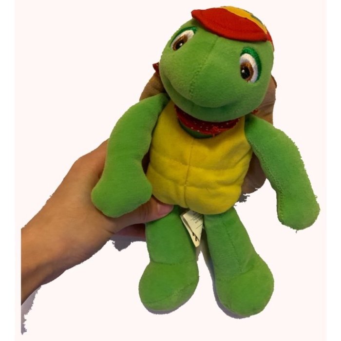 Franklin the Turtle 二手古董絕版玩偶、迪士尼玩偶