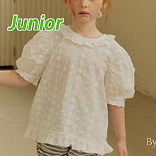 JS(8~9Y)~JM(9~10Y) ♥上衣(WHITE) BY MIMI-2 24夏季 BYI240401-081『韓爸有衣正韓國童裝』~預購