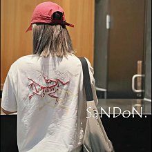 SaNDoN x『Arcteryx』始祖鳥系列立體雙配色前後都有設計感短TEE 240528