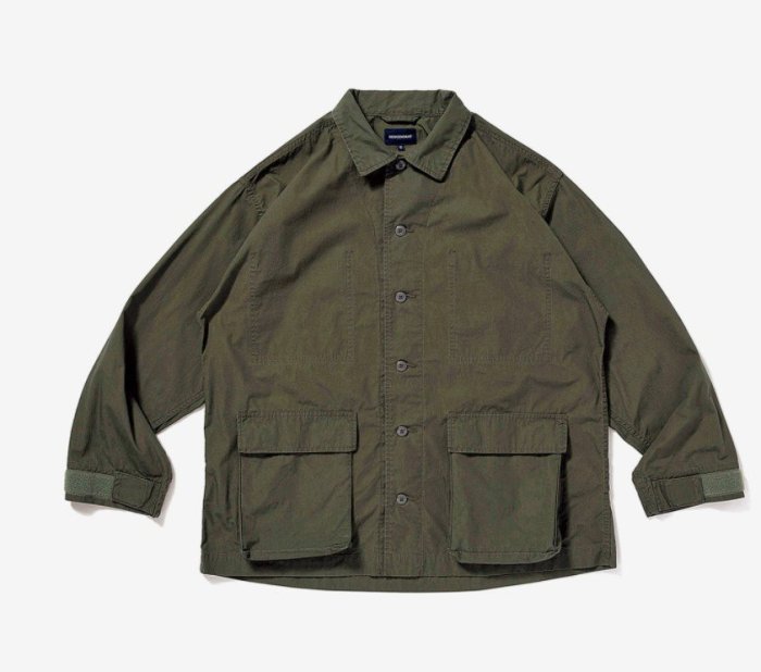 TSU 日本代購DCDT Descendant DWU TWILL SHIRT 工作外套襯衫2020AW