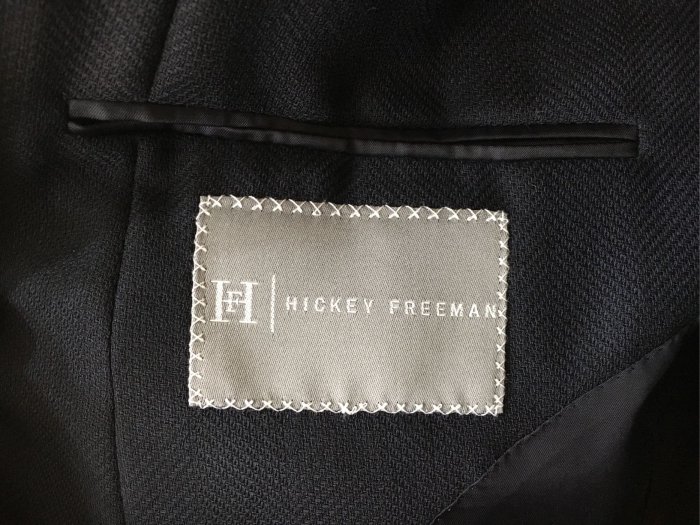 Hickey Freeman sport coat 西裝外套 42R made in USA 100%羊毛 全新品