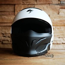 週日結標 Retro CLUB【ㄧ元起標】 【全新】Scorpion Covert 3-in-1 Helmet 三合一 白色安全帽 X23022