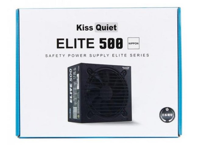 pc 電源供應器 500W 主輸出日系電容 立光 Kiss Quiet Elite POWER