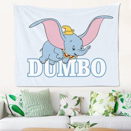 【M WareHouse】Dumbo 小飛象兒童房裝飾掛布 掛毯 。B2005193