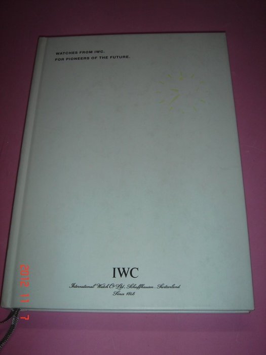 【CS超聖文化讚】世界名錶 IWC 手錶產品介紹 [全彩,精裝本]