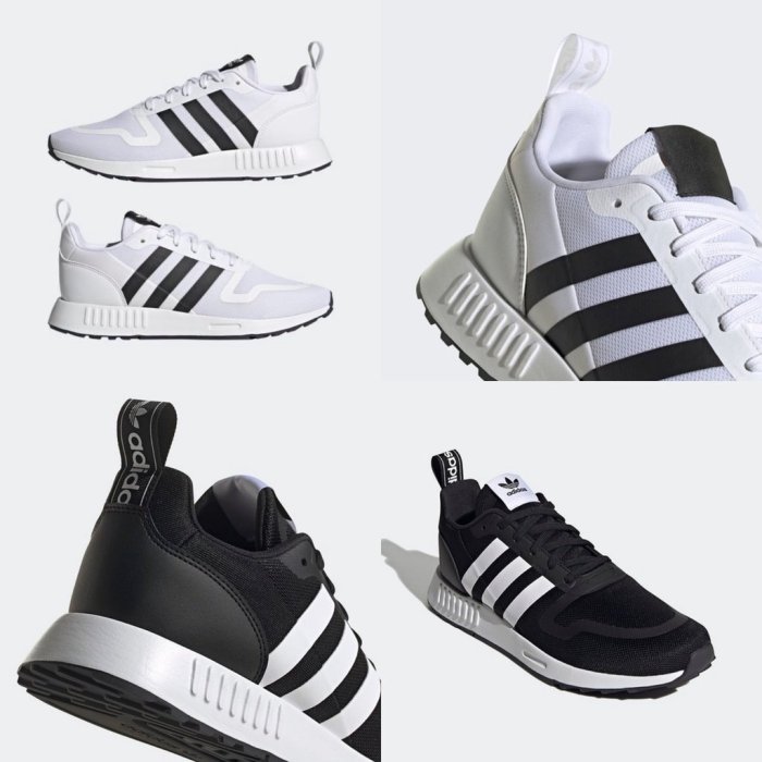 �� ADIDAS MULTIX 運動 休閒慢跑 黑 白 男女段  EVA中底 FX5119 FX5118