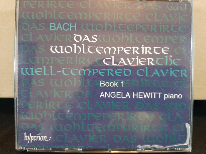 Angela Hewitt,Bach-The Well-Tempered Clavier Book 1 & 2,安吉拉·休薇特，巴哈-平均律 1 & 2 冊。