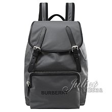 【茱麗葉精品】全新商品 BURBERRY 8061804 AVIATOR RUCKSACK翻蓋束口後背包.灰 預購無現貨